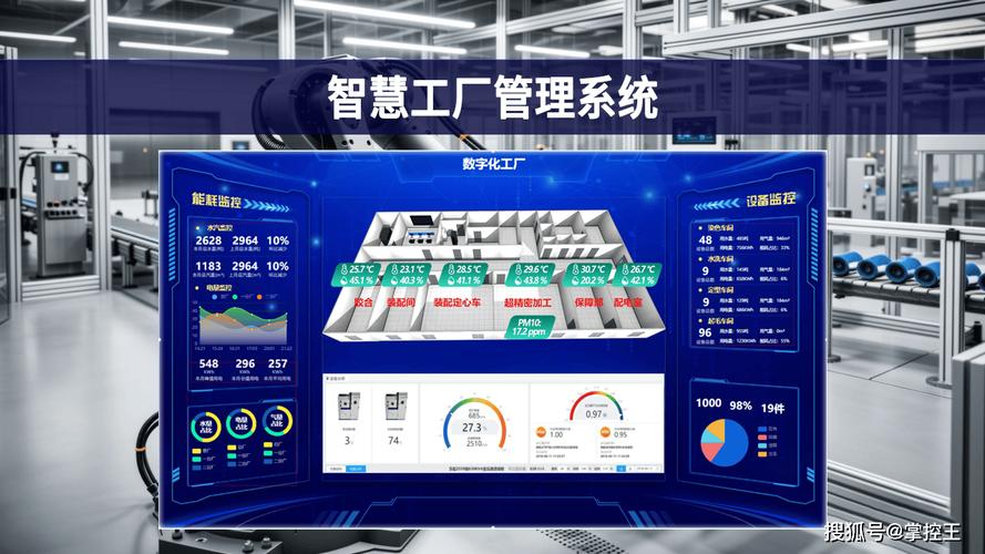 机械工厂数字化工业企业标准管控系统屏幕界面