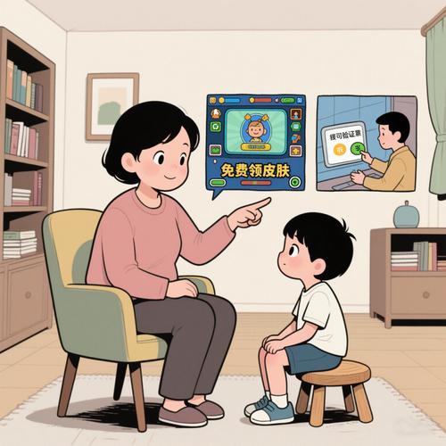 家长监督孩子上网时间场景