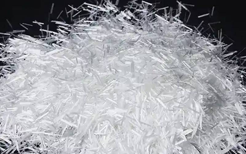 1200℃水汽老化后氧化铝纤维收缩截面图