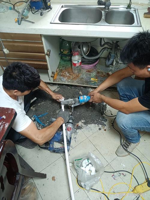 ppr水管接头漏水维修完成图