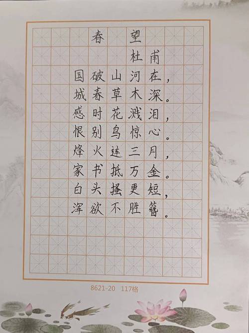 中小学书法课堂学生误用碳素墨洇纸作品