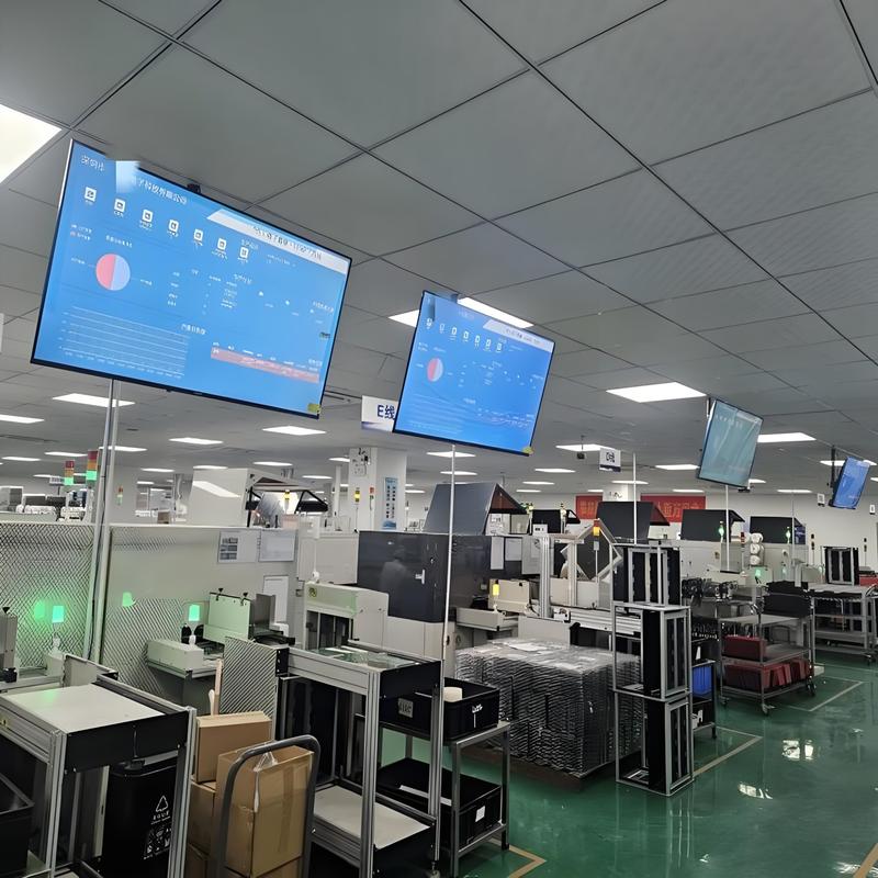 工业机器学习质量检测设备产线集成现场