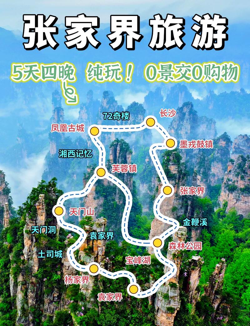 从南漳去张家界,懒人攻略直接拿