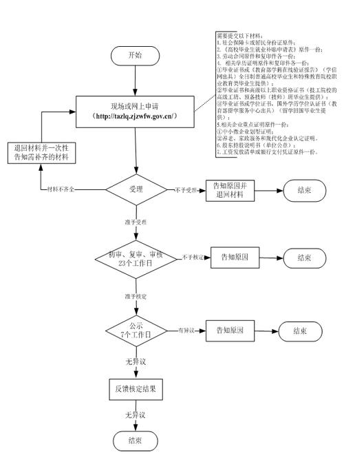 高校毕业生就业援助政策官方申请流程图