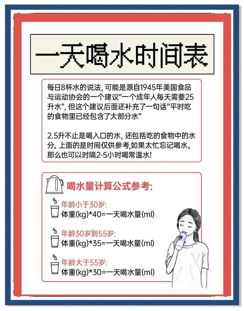 特殊时段，喝水要灵活调量