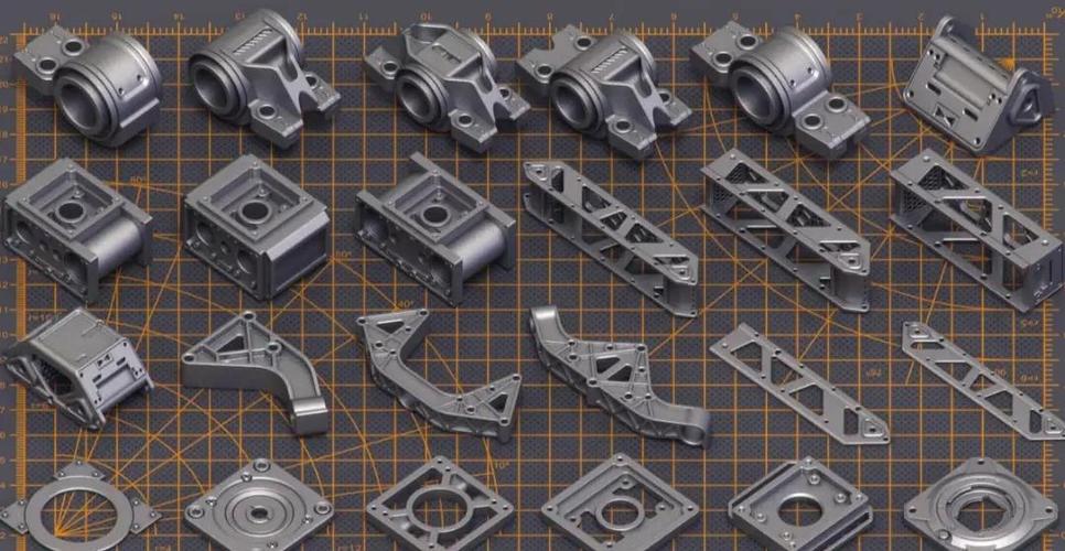 机械设计课堂FDM 3D打印翘边废件堆