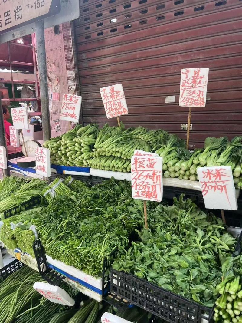 手机摄影老菜市场手写五块一斤价格牌实拍