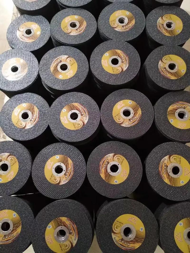 工业切割用树脂磨片成品批次堆放实拍