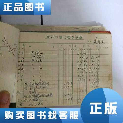 八十年代国营工厂质量检查登记簿实拍