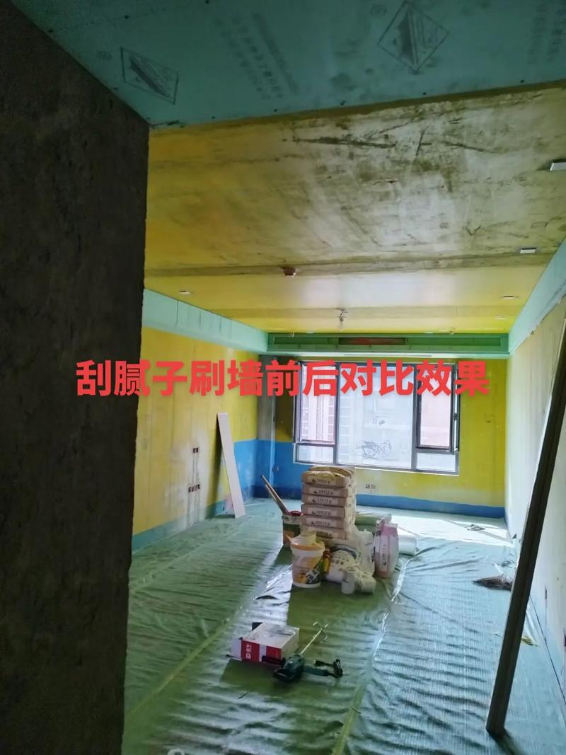 DIY刷墙错误施工vs正确施工对比图