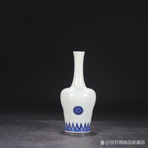 民间合法收藏的清代可移动民窑青花瓷器摆件
