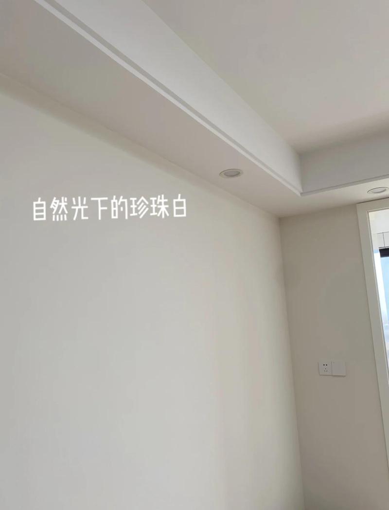 家装室内墙面珠光漆细闪效果实拍