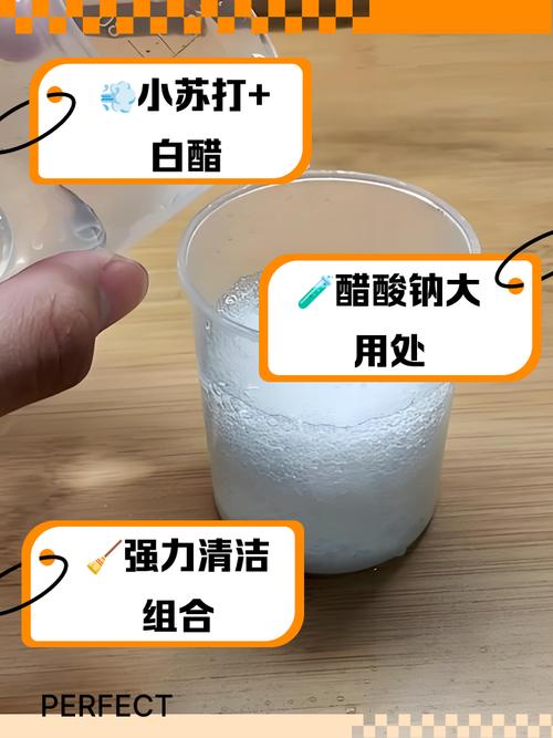 白醋+小苏打:化学反应一顿猛如虎,一看效果二百五