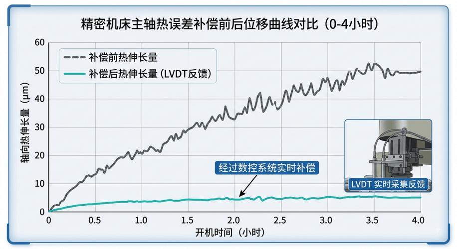 加工中心主轴热伸长误差补偿系统界面