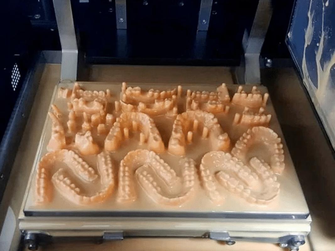 牙科正畸隐形牙套3D打印牙模生产线