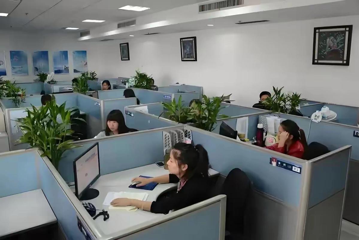 离职员工与原单位人事沟通档案转移的办公室场景