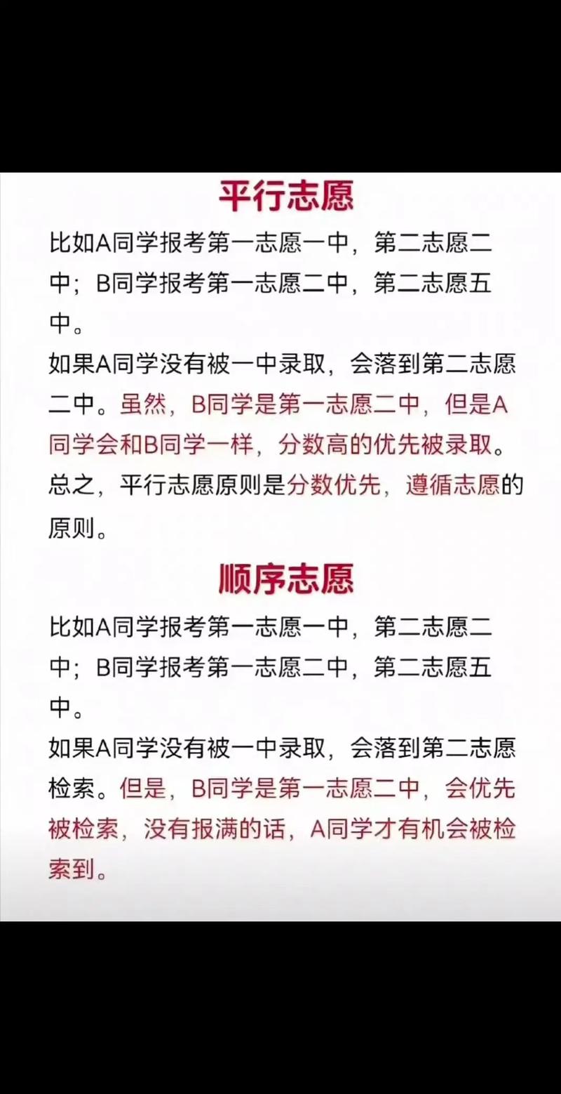 中等分数段，志愿解读要先搞清楚选择优先级