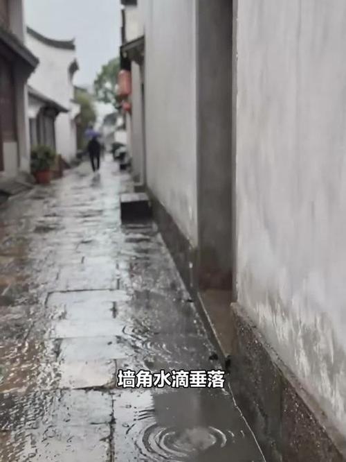 苏州临顿路雨天老巷书场
