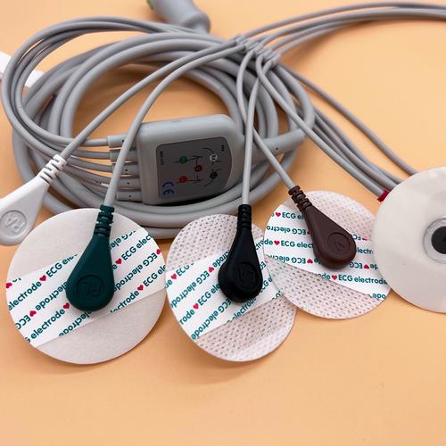 柔性可穿戴心电监测纺织电极样品