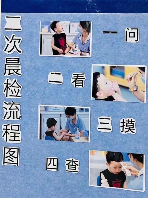 家庭晨间流程看板实拍