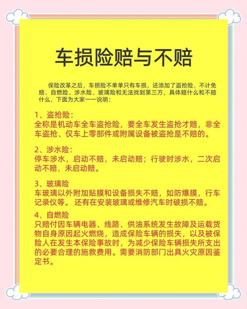 车损险到底赔什么？不赔什么？说人话