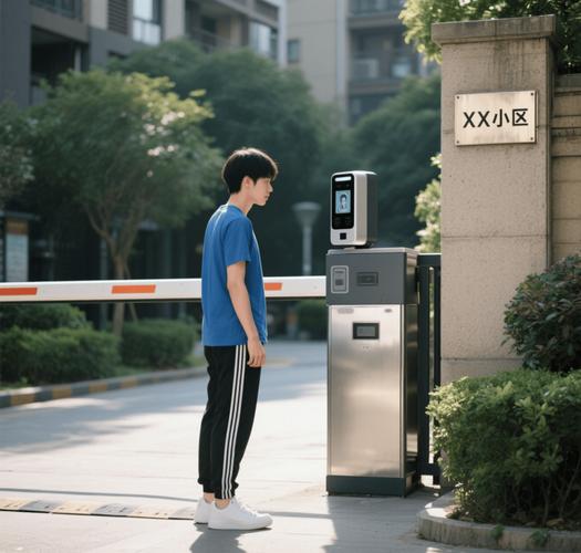 小区门禁人脸收集合法违法情景对比图