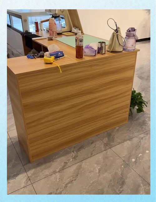 零售门店收银台闲置墙面改造实景