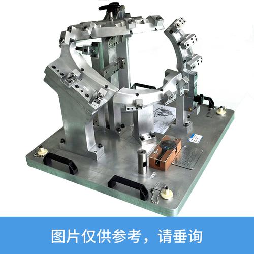 锥孔同轴度检具细节图,车间内部