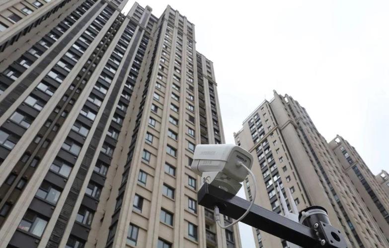 高空抛物监控摄像头安装示意图