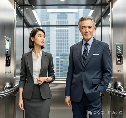 职场新人电梯里向高管做30秒路演