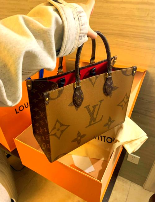 中号托特包塞分区袋前后对比图