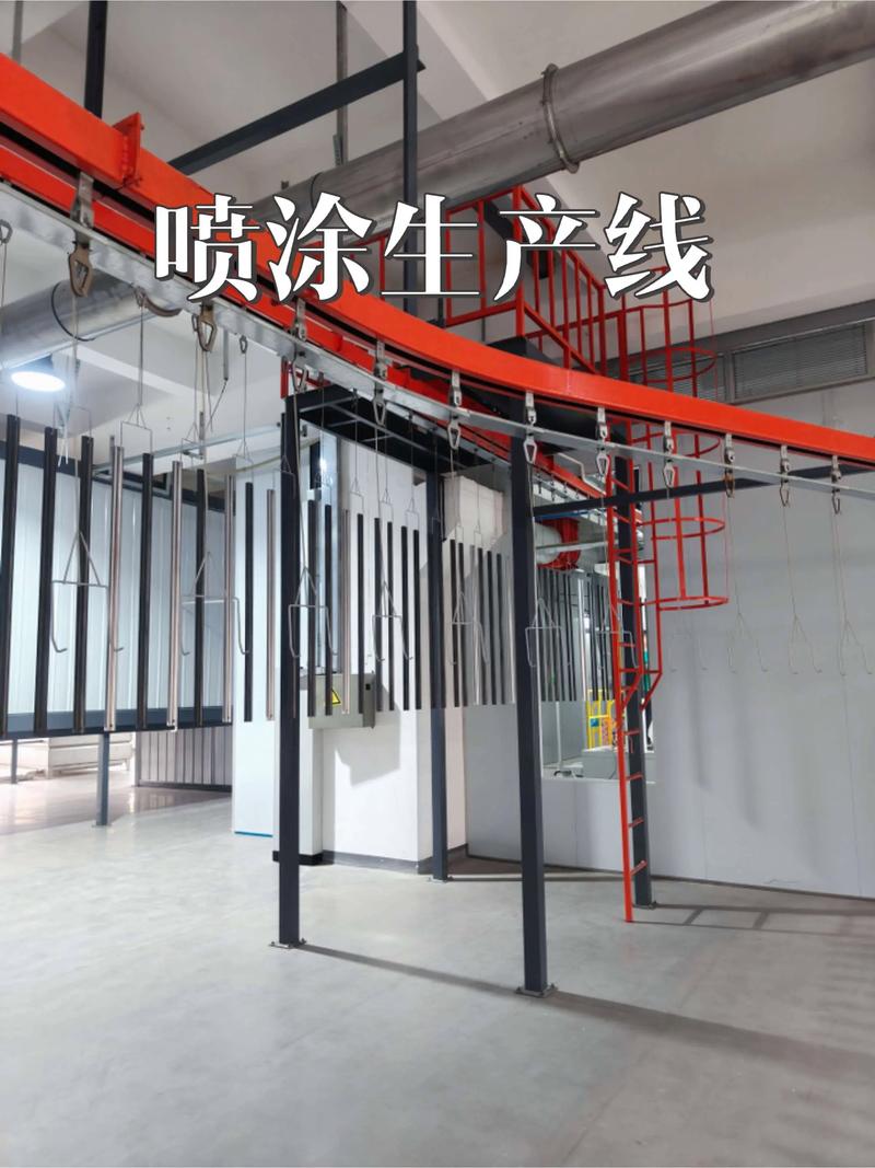喷涂烘炉内部风刀结构示意图