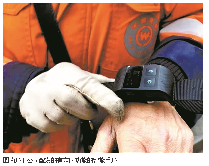 油污车间工人佩戴防腐蚀工业可穿戴智能手环
