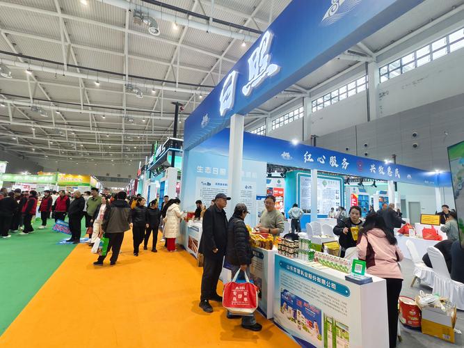 畜牧行业饲料创新成果展会现场