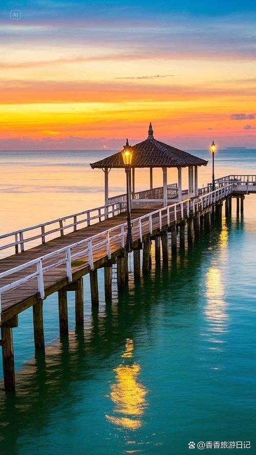 海之韵栈道夕阳