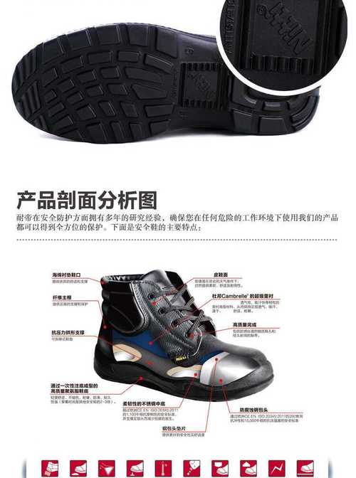 安全鞋防砸鞋头内部剖面图