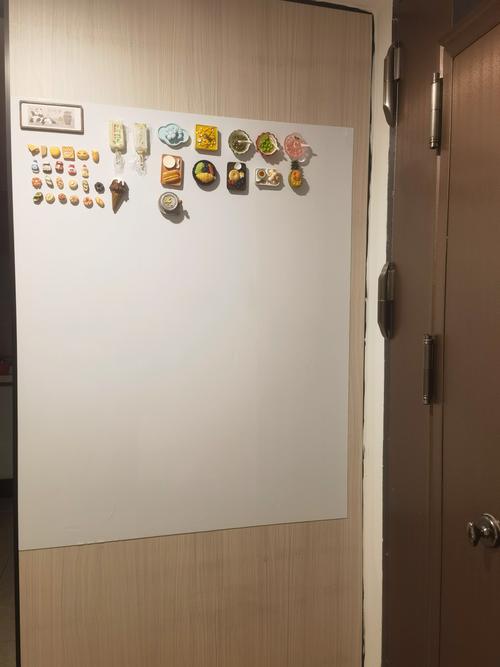 夫妻家用冰箱磁贴留言板实拍