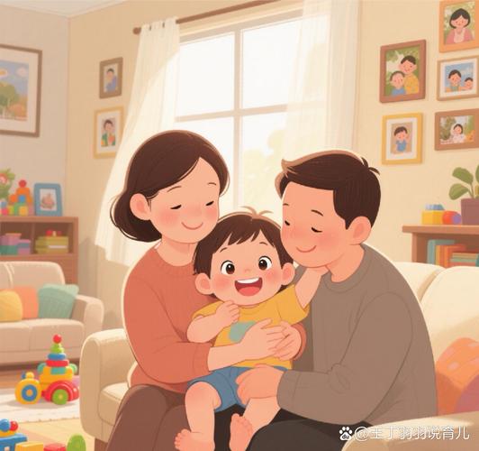 家长过度保护孩子避开所有困难的插画场景对比