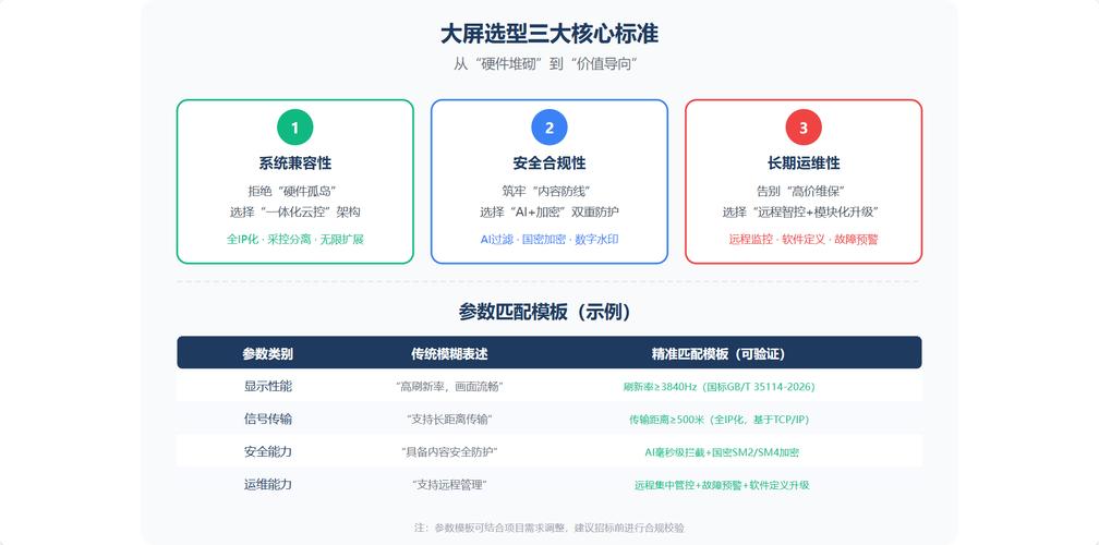 选型踩过的坑：别被参数表忽悠