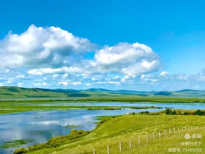 七卡九卡边防公路草原湿地