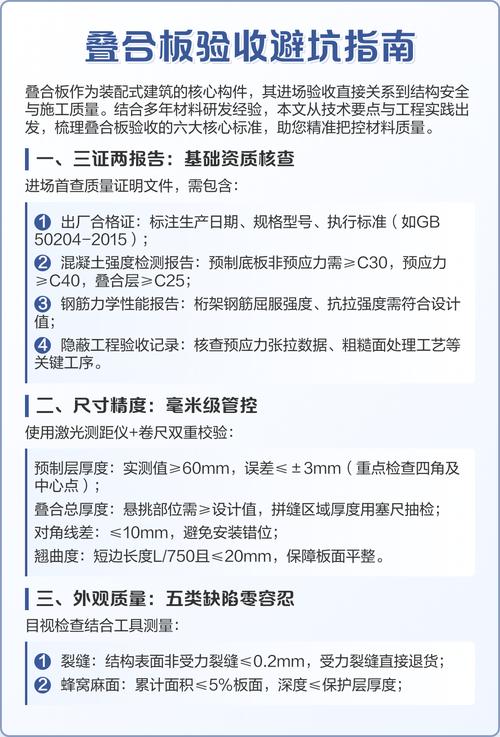 配套施工与验收避坑问题