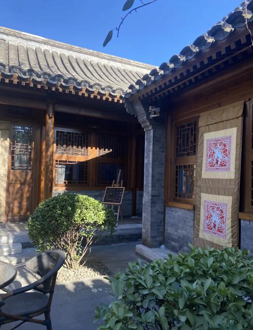北京郊区清代区级文保四合院老宅外观