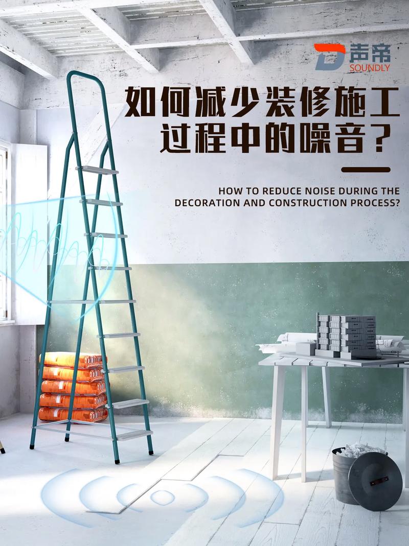 装修现场工人使用静音工具避免噪音扰民
