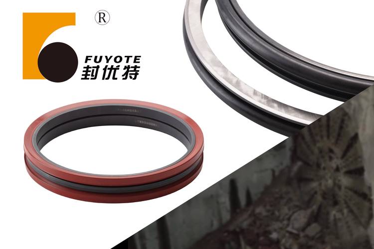 盾构机主驱动密封组件碟形弹簧安装实物图