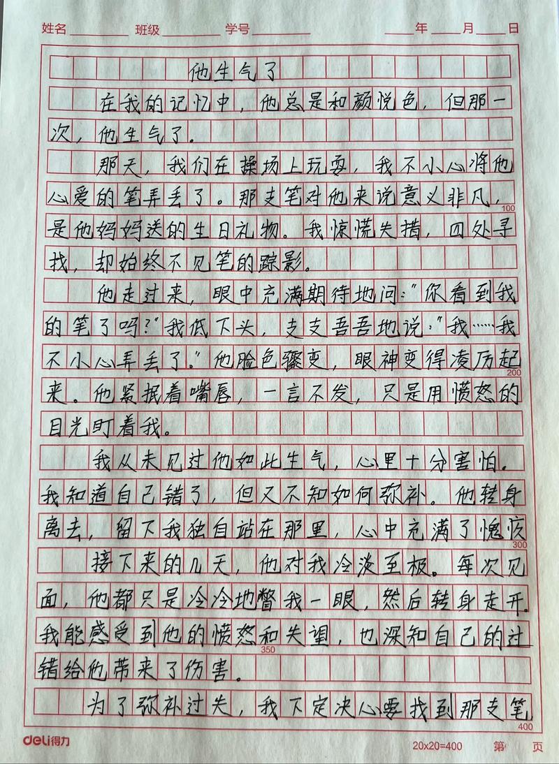 作家愤怒修改对话手稿特写