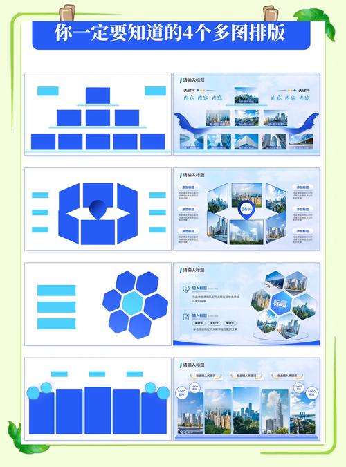 PPT排版参考线使用示例图