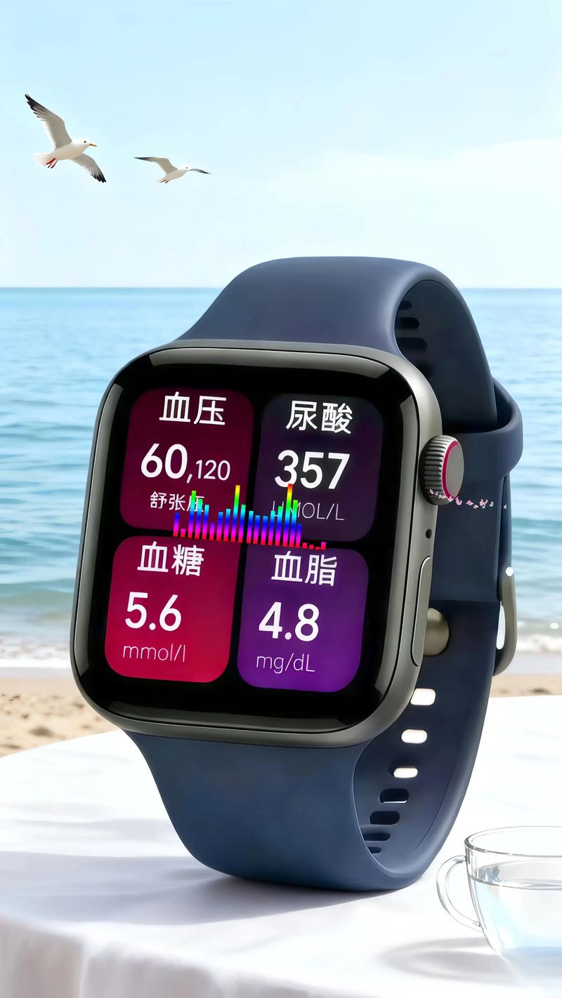 可穿戴无创血压监测手环原型展示