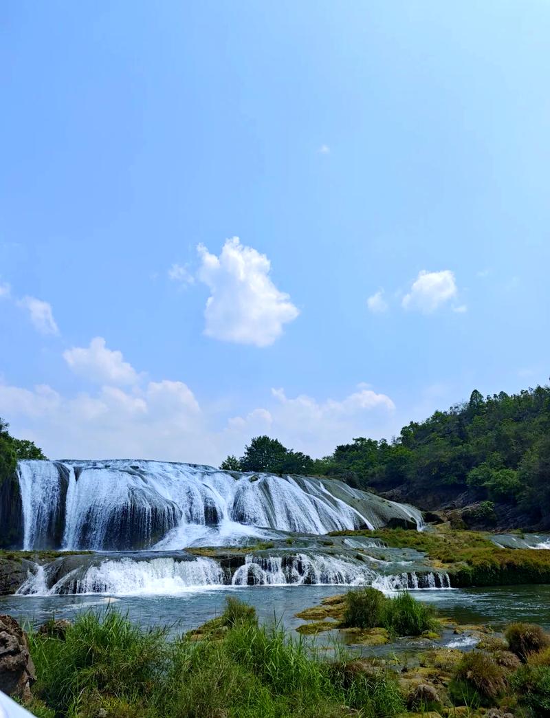 贵州黄果树瀑布陡坡塘景区远景
