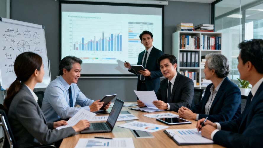 企业团队周会上老员工抵触新工作流程场景
