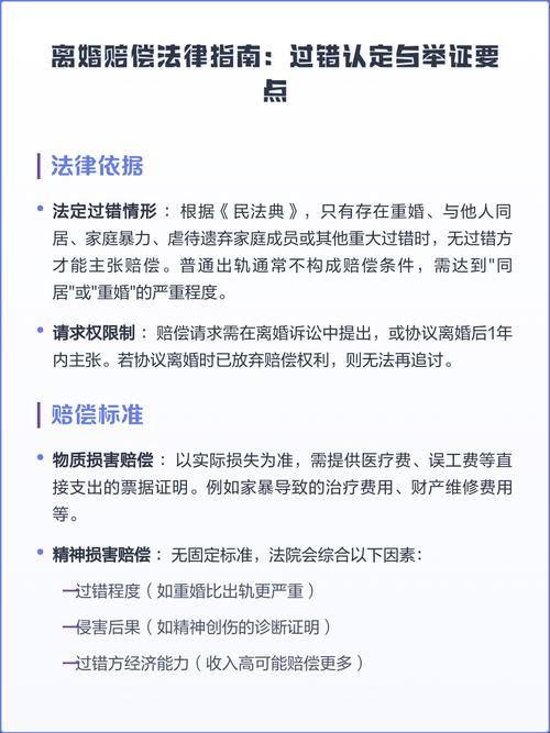 离婚损害赔偿证据链构成要素实务指引图
